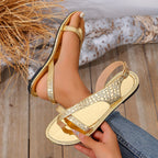 Damen Trendige und luftige Flip-Flop Sandalen R&B