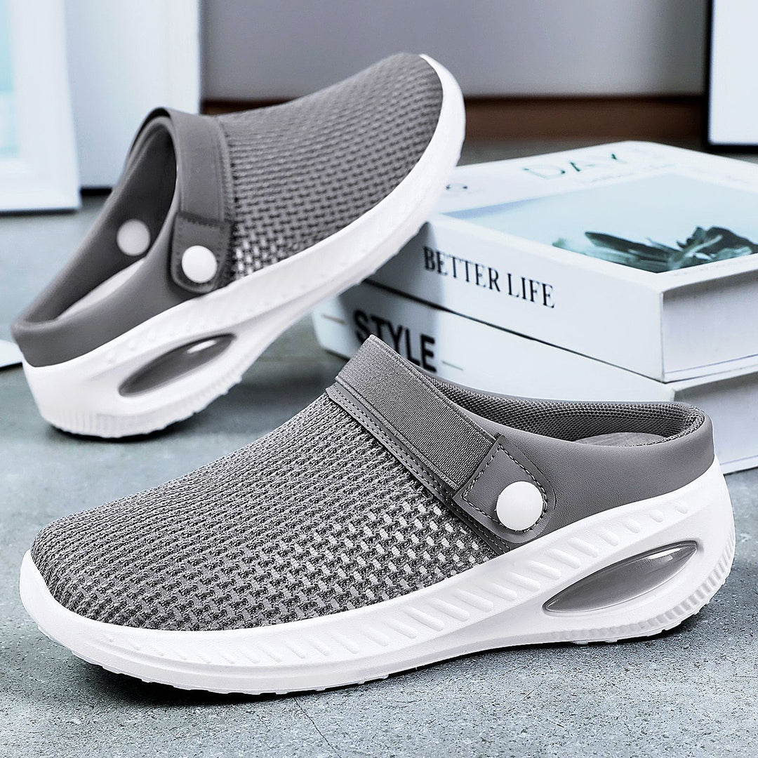 Damen Atmungsaktive Freizeitschuhe mit flexiblem Riemen R&B