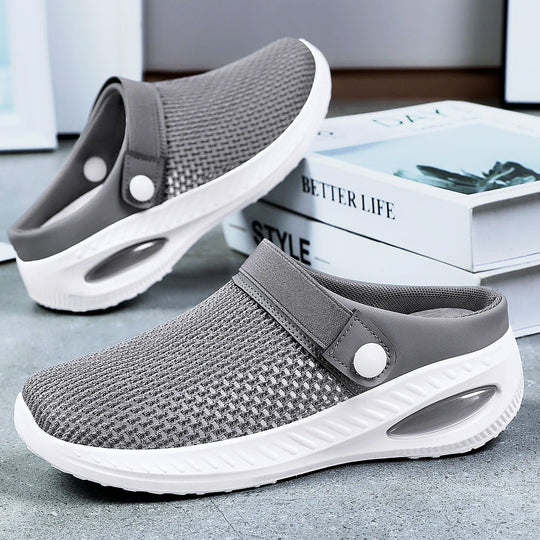 Damen Atmungsaktive Freizeitschuhe mit flexiblem Riemen R&B