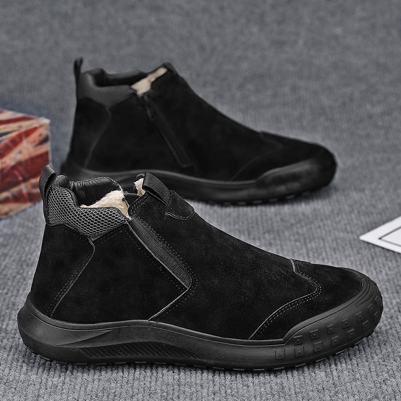 Damen Komfortable Stiefeletten mit weichem Innenfutter und praktischem Reißverschluss R&B
