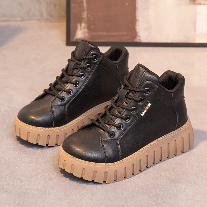 Damen modische High-Top Sneakers mit rutschfester Sohle R&B