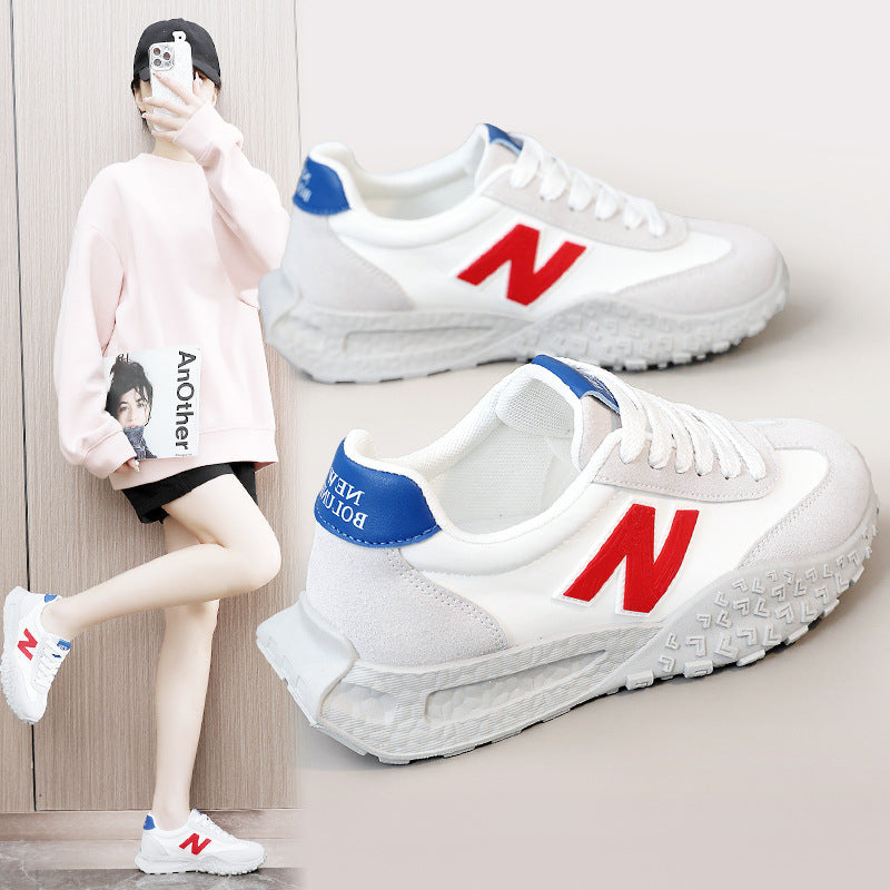 Damen Sportliche Lauf-Sneaker mit atmungsaktiver Obermaterialstruktur und rutschfester Sohle R&B