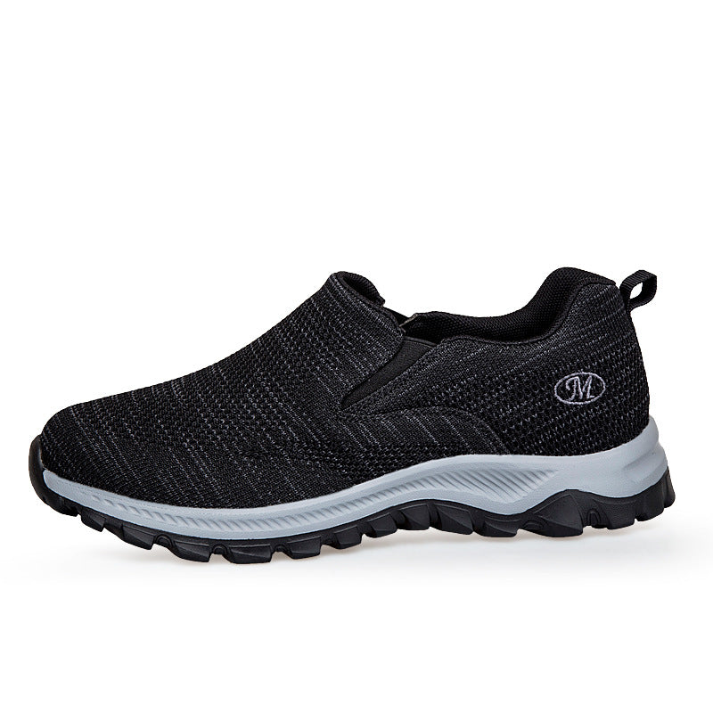 Damen Slip-On Sport-Sneaker mit atmungsaktivem Mesh-Obermaterial R&B