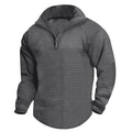 Herren Wärmeisolierter Pullover mit halbhohem Kragen und strukturierter Oberfläche R&B