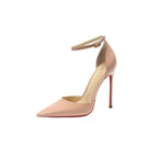 Damen luxuriöse spitze Stiletto-Pumps mit verstellbarem Knöchelriemen R&B