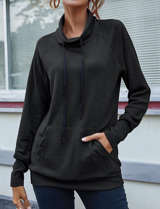 Damen modischer Kapuzensweater mit praktischen Taschen und ergonomischem Schnitt R&B