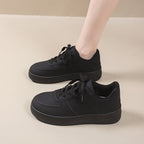 Damen Komfortable Sneakers im minimalistischen Design mit dämpfender Sohle