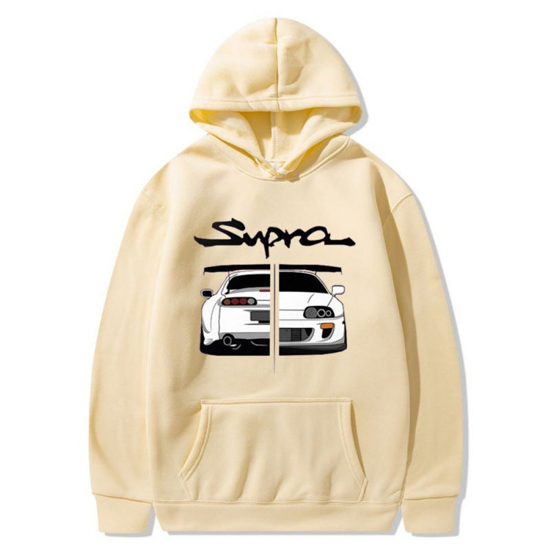 Damen Kapuzenpullover mit einzigartigem Design und bequemen Kängurutaschen R&B
