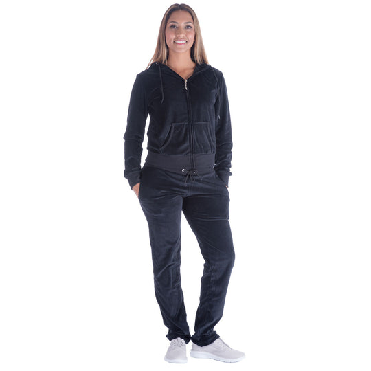 Damen Sportlicher Jogginganzug mit Kapuze R&B