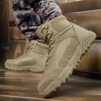 Herren Tactical Stiefel mit robuster Sohle und atmungsaktivem Obermaterial R&B