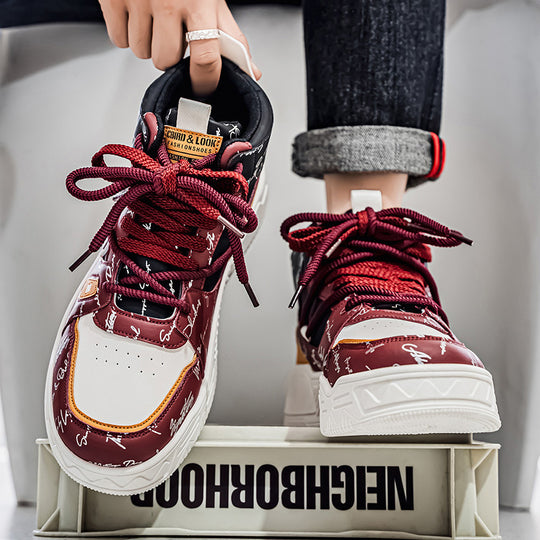Damen High-Top Sneakers mit innovativem Dämpfungssystem und atmungsaktivem Obermaterial R&B