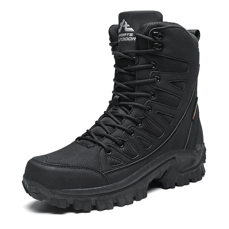 Damen Robuste Outdoor-Wanderstiefel mit rutschfester Sohle und isolierendem Innenfutter R&B