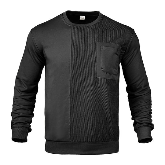 Herren Sweatshirt mit strukturierter Front R&B