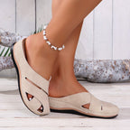 Damen Clogs mit atmungsaktiven Cut-Outs und rutschfester Sohle R&B