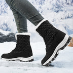 Damen Winterstiefel mit isolierendem Innenfutter und rutschfester Außensohle R&B