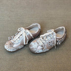 Damen trendige Sneaker mit floralem Dekor und komfortabler Sohlenstruktur R&B