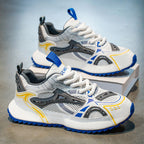 Damen Sportliche Sneakers mit stoßdämpfender Sohle und futuristischem Design R&B
