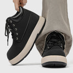 Damen Schnürboots mit robustem Obermaterial und dämpfender Sohle