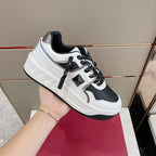 Damen Chunky Sneakers mit atmungsaktiver Oberflächenstruktur und rutschfester Sohle R&B