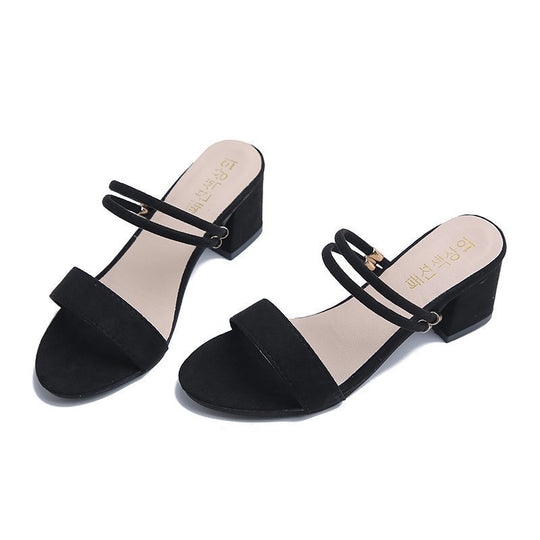 Damen elegante Riemchen-Sandalen mit komfortablem Fußbett und modischem Design R&B