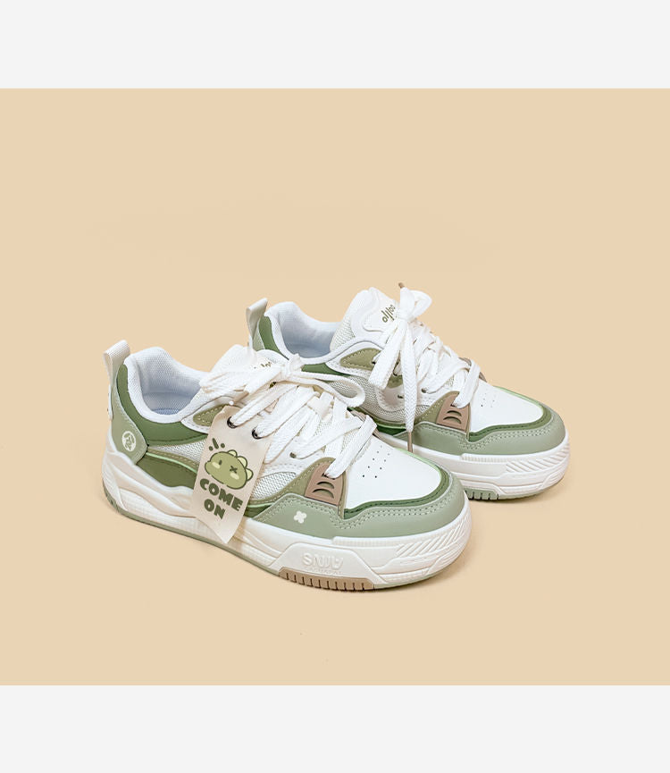 Damen sportliche Sneaker mit trendigem Design und atmungsaktivem Obermaterial