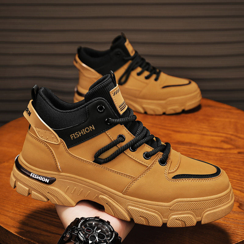 Damen Hohe Komfort Sneakers mit stabiler Sohle und modernem Design