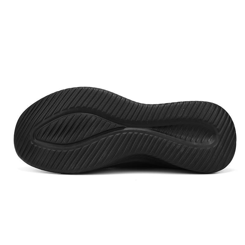 Damen Bequeme Slip-On Laufschuhe mit weich gefüttertem Kragen