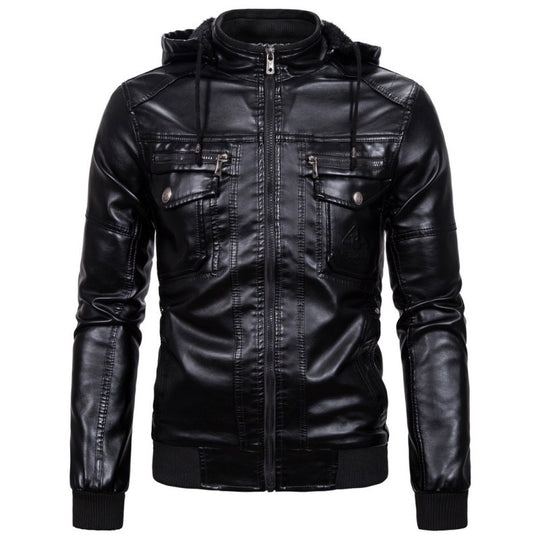 Herren jacke mit abnehmbarem Innenfutter und praktischen Taschen R&B