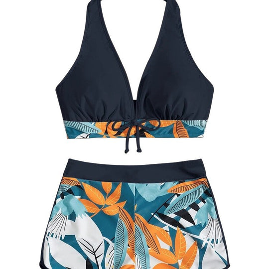 Damen Sportlicher Bikini mit modischem Schnitt R&B