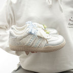 Damen Sneakers mit dekorativen Spitzen und atmungsaktivem Obermaterial