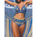 Damen Hochwertiger Bikini-Set mit einzigartigem Muster R&B
