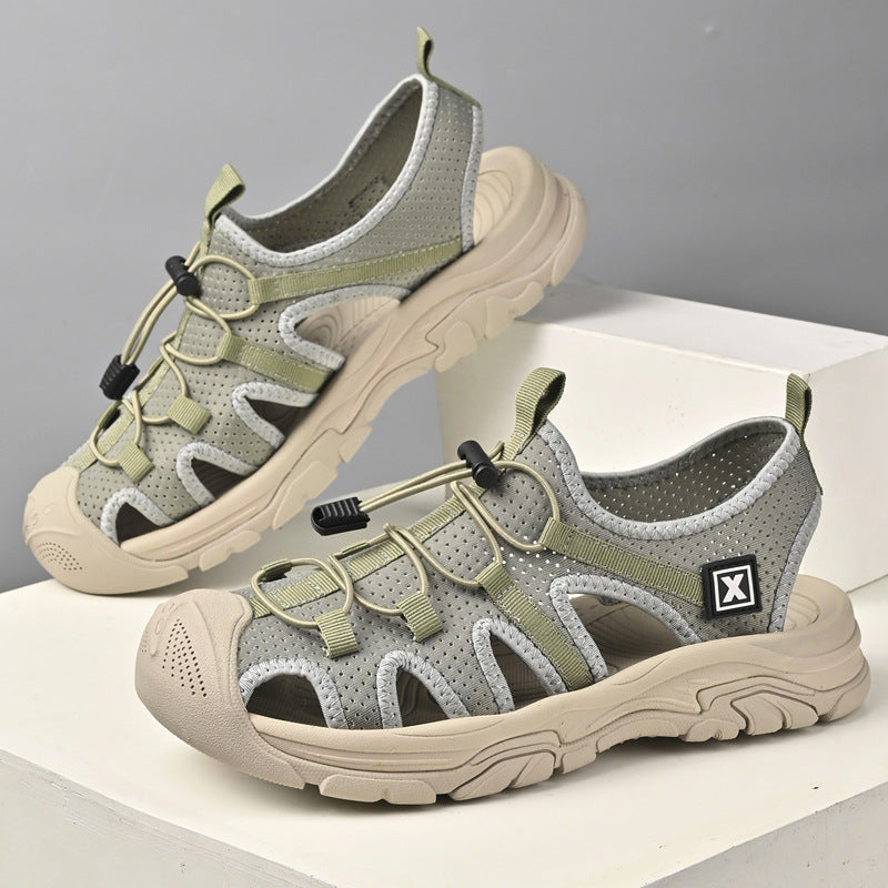 Damen Sportliche Outdoor-Sandalen mit rutschfester Sohle und atmungsaktivem Obermaterial R&B