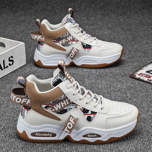 Damen Modische Hoch-Top Sneakers mit innovativem Design und dämpfendem Profil R&B