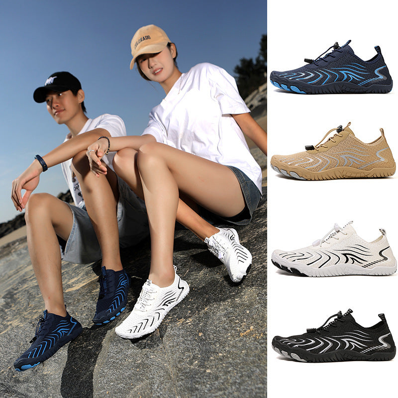 Damen Funktionale Freizeitschuhe mit elastischem Verschlusssystem R&B