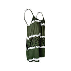 Damen luftiger Overall mit Spaghettiträgern und modischem Tierdesign R&B