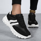 Damen Sportliche Sneaker mit dämpfendem Sohlenprofil und atmungsaktivem Obermaterial