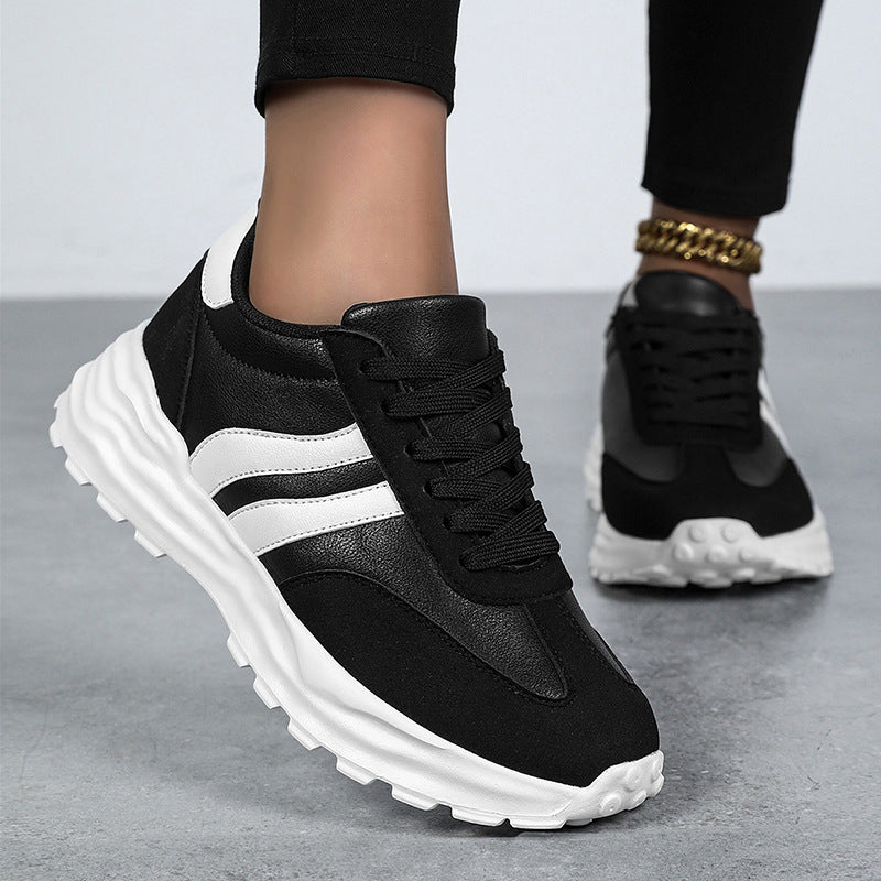 Damen Lauf- und Freizeitschuhe mit strapazierfähigem Obermaterial und dämpfender Sohle
