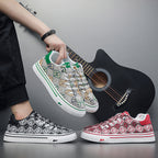 Damen Modische Sneaker mit geometrischem Muster R&B
