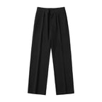 Herren Elegante weite Hose mit elastischem Bund und seitlichen Eingrifftaschen R&B