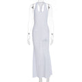 Damen Maxikleid mit elegantem Rücken-Ausschnitt R&B