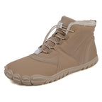 Damen isolierte Winterstiefel mit flexiblem Schnellschnürsystem und rutschfester Sohle