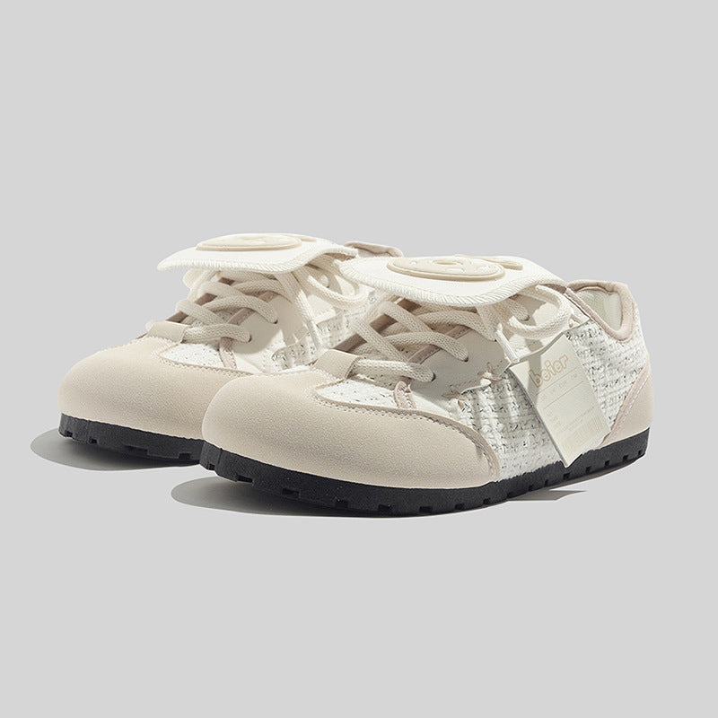 Damen Sportliche Sneaker mit atmungsaktiver Gewestruktur und rutschfester Sohle