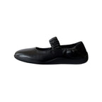 Damen Ballerinas mit elastischem Riemchen und hochwertiger Leder-Oberfläche R&B