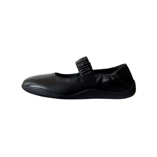Damen Ballerinas mit innovativem Riemchen und elastischem Abschluss R&B
