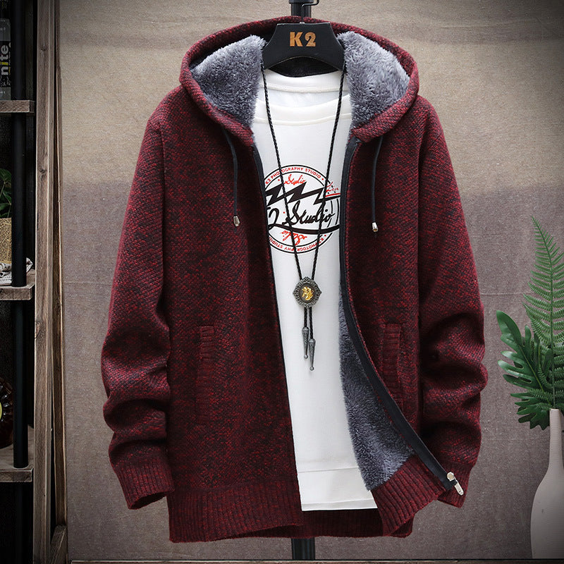 Herren bequeme und stylische Kapuzenjacke R&B