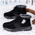 Damen isolierte Winterstiefel mit rutschfester Sohle und praktischer Klettverschlussfunktion R&B