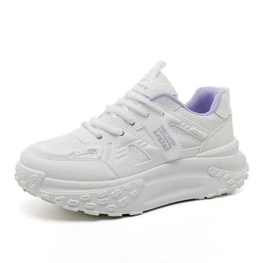 Damen sportliche Sneakers mit dämpfendem Sohlenprofil und atmungsaktiver Mesh-Oberfläche R&B
