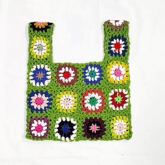 Damen handgefertigte Häkel-Tasche R&B