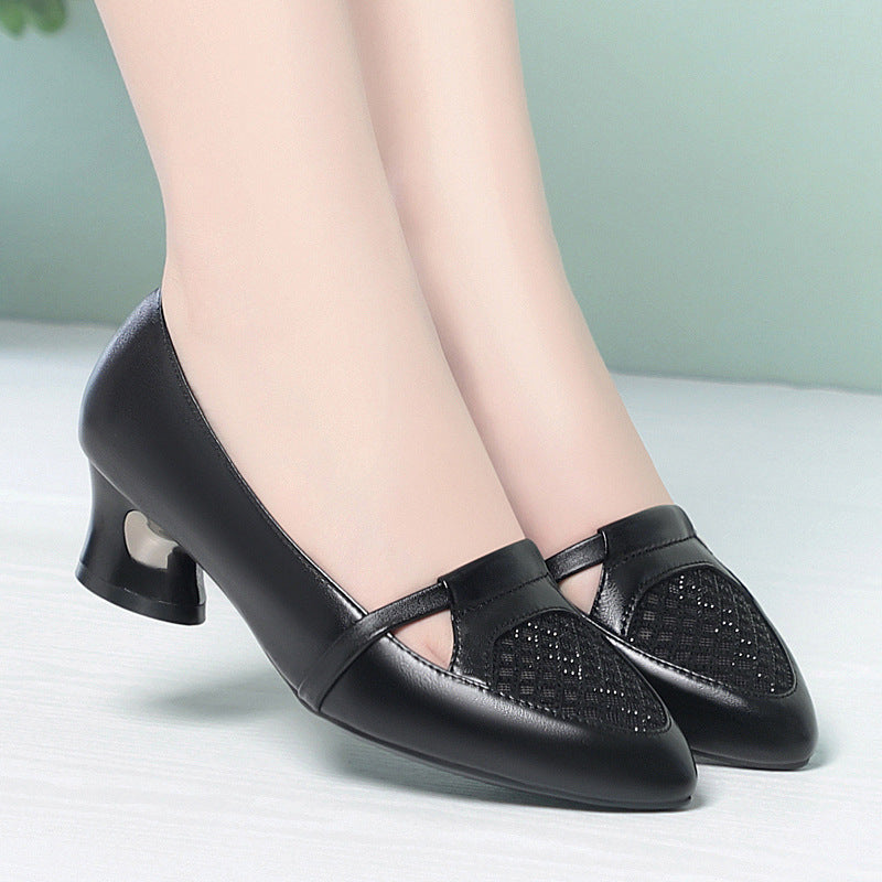 Damen elegante Pumps mit modischem Akzent R&B