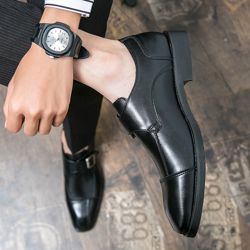 Herren Elegante Mokassins mit modischem Doppel-Monks-Design R&B